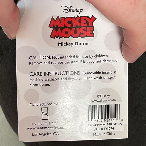 Disney Mickey Mouse Dome Pet Bed New With Tags DISCONTINUED - Picture 10 of 13